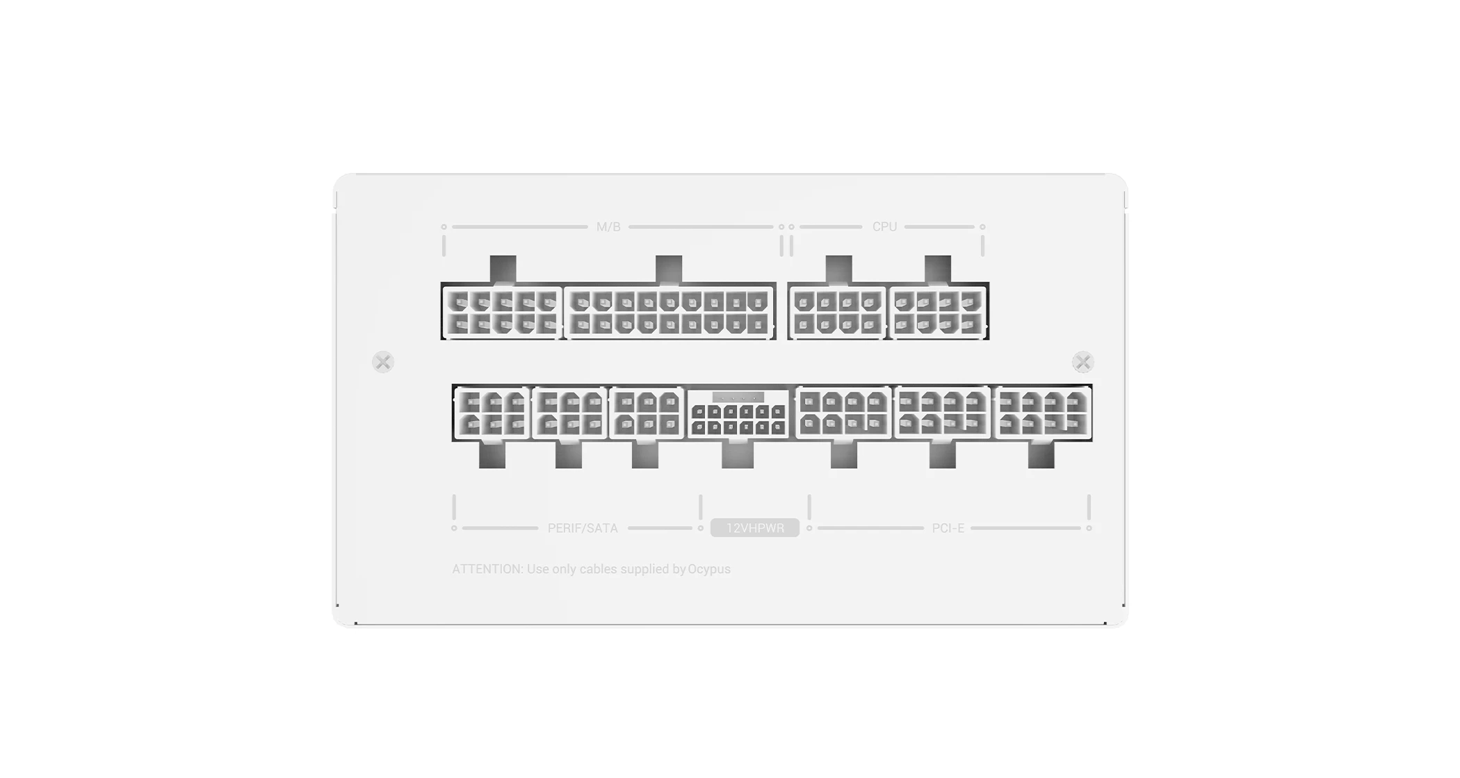 Alimentation OCYPUS – iota P1200 Blanc – Image 3