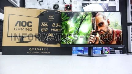AOC Q27G42ZE 27” FAST IPS QHD 260HZ 0.3 ms Gaming Monitor