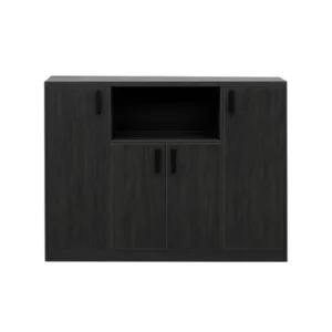 Armoire de Base TIMGADE – Meuble de Rangement Bureau en Bois Mélaminé