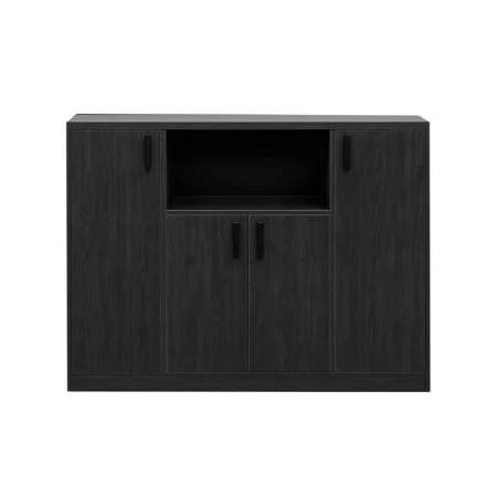 Armoire de Base TIMGADE – Meuble de Rangement Bureau en Bois Mélaminé