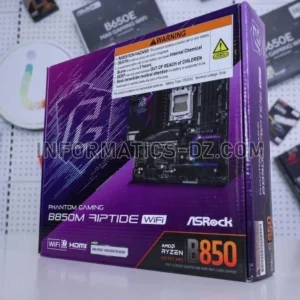 ASRock B850M Riptide WiFi AM5 DDR5 Micro-ATX Motherboard