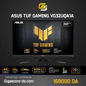 ASUS 31.5″ LED – TUF VG32UQA1A 4k 1ms / 160Hz / VA HDR400 / freesync / ELMB  PC / PS5 / XBOX