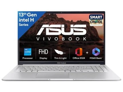 ASUS VIVOBOOK X1502V I9-13900H/ 08GB DDR4/ 512GO SSD/15.6″ FHD/WIN 11 /COOL SILEVR