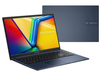 ASUS VIVOBOOK X1504V |  i5-1334U | 8GB RAM | 512GB M.2 | 15.6″ FHD | QUIET BLUE (KB FR)