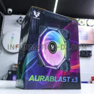 AuraBlast RGB Fan Kit – 120mm, Controllable