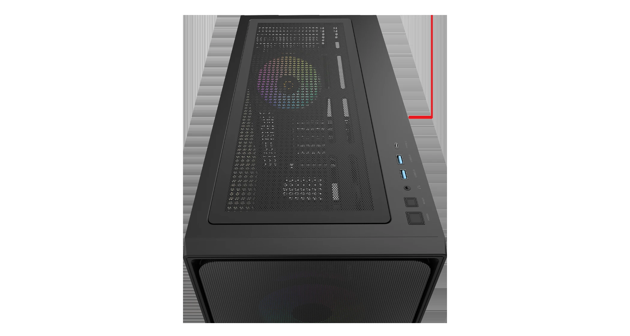 Boitier OCYPUS – DELTA C70 ARGB Noir – Image 6