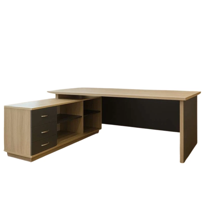 Bureau de Direction Odesk ODS-180 avec Retour et 3 Tiroirs – Élégant & Fonctionnel – Image 2