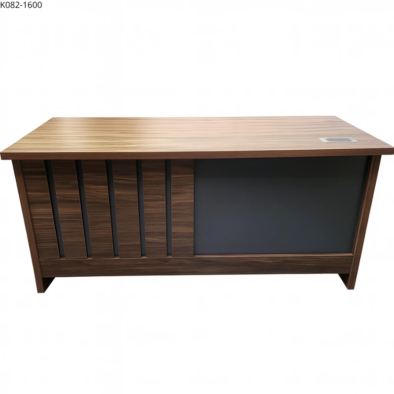Bureau K082-1600 – 1,60 m avec Caisson Mobile et Support Clavier – Image 2