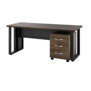 Bureau Métallique BR-MET-1600 – 1,60 m avec Caisson Mobile