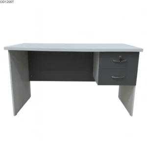 Bureau ODESK OD-1200T – 1,20 m avec 2 Tiroirs