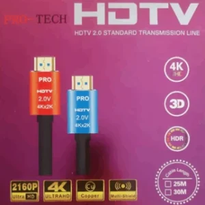 CABLE HDMI PROTECH 20M 4K 2.0  HDTV2.0V