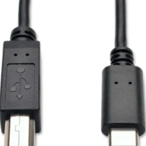 CABLE IMPRIMANTE TYPE-C MAC-TECH 1.8M MT-C1.8 USB2AM-BM