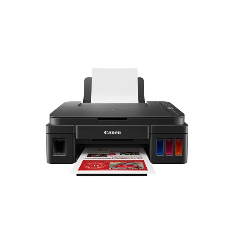 Canon PIXMA G3410 – Imprimante Jet d’Encre 3-en-1 – Wi-Fi – Réservoir Rechargeable – 8,8/5 IPM – Image 2