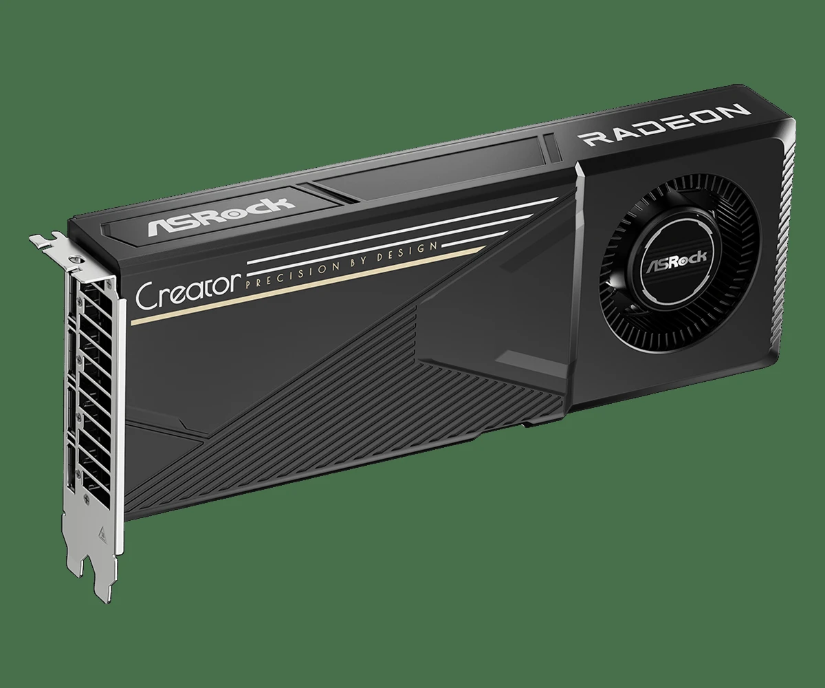 Carte Graphique ASRock – AMD Radeon AI PRO R9700 Creator 32GB – Image 2