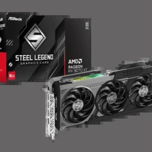 Carte Graphique ASRock – RX9070XT 8GB STEEL LEGEND DARK