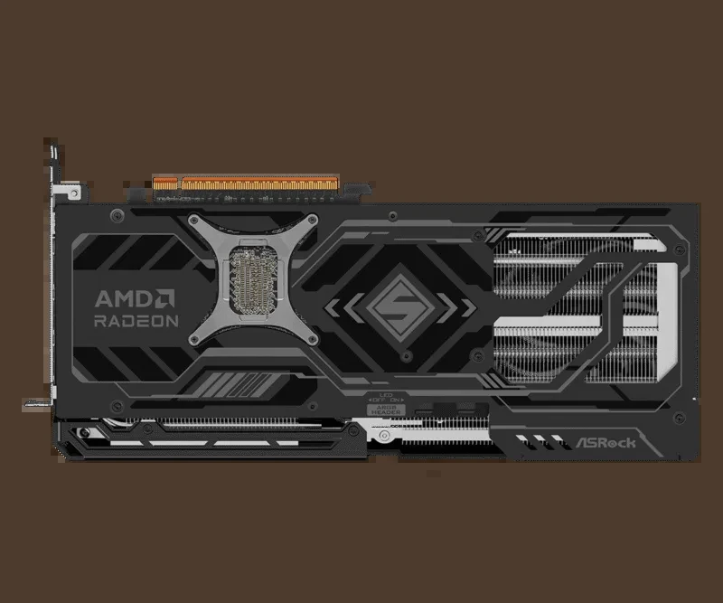 Carte Graphique ASRock – RX9070XT 8GB STEEL LEGEND DARK – Image 3