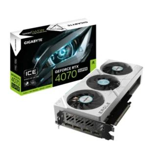 Carte Graphique GIGABYTE GeForce RTX 4070 SUPER EAGLE OC ICE 12G
