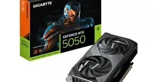 Carte Graphique Gigabyte GeForce RTX 5050 WINDFORCE OC 8Go GDDR6 PCIe 5.0 DLSS 4 Ray Tracing NVIDIA