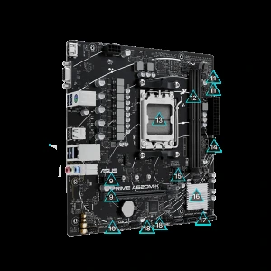 CARTE MERE ASUS PRIME A620M-K – Image 2