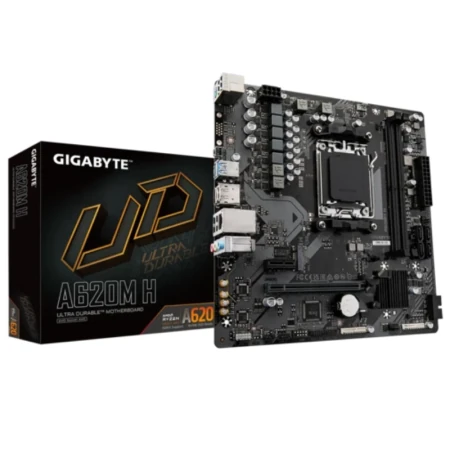 Carte Mère GIGABYTE A620M H – Socket AM5, Compatible Ryzen 7000, 8000, 9000
