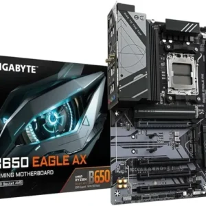 Carte Mère Gigabyte B650 EAGLE AX AM5 DDR5 PCIe 5.0 WiFi 6E ATX pour AMD Ryzen 7000 / 8000 / 9000