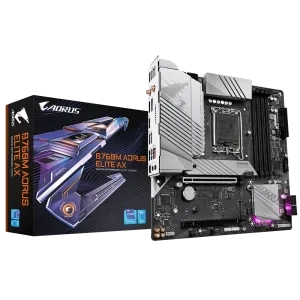 CARTE MERE GIGABYTE INTEL 1700 B760M AORUS ELITE AX DDR5