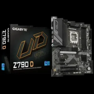 Carte Mère Gigabyte Z790 D LGA1700 DDR5 PCIe 5.0 Intel Z790 ATX pour Intel Core 12ᵉ, 13ᵉ et 14ᵉ Génération