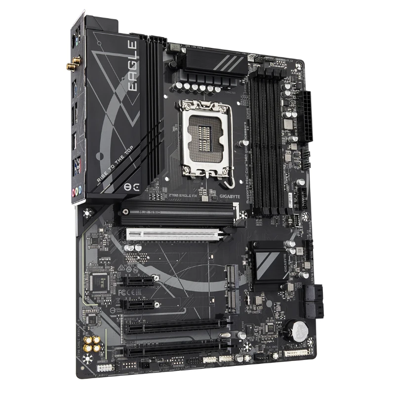 Carte Mère GIGABYTE Z790 EAGLE AX – Intel 12ᵉ/13ᵉ/14ᵉ Gén, DDR5, Wi-Fi 6E – Image 3