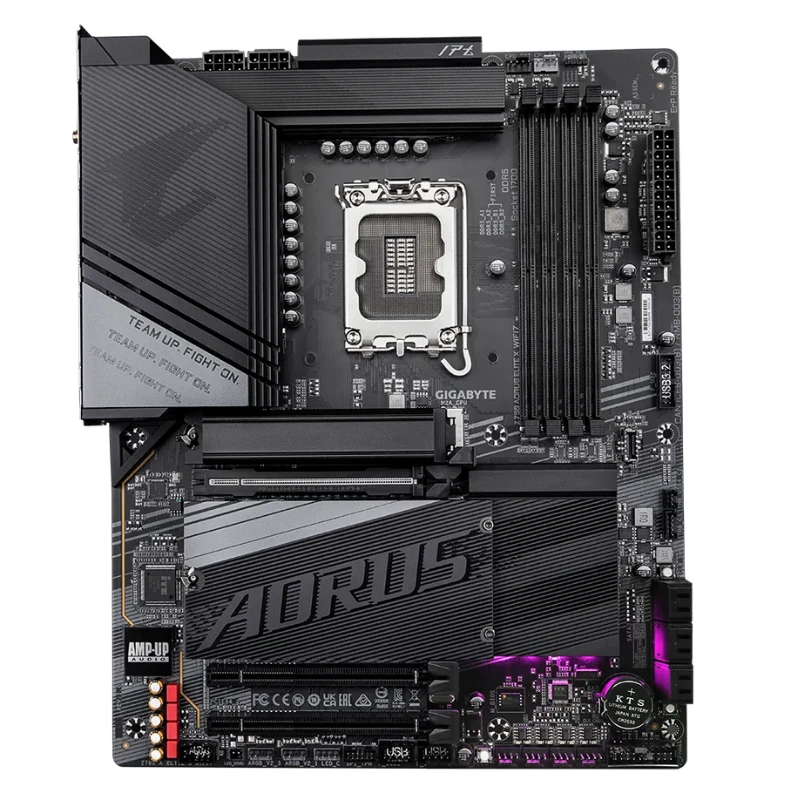 Carte Mère Z790 AORUS ELITE X WIFI7 – Intel 13e/14e Gén., Wi-Fi 7, DDR5, PCIe 5.0 – Image 3