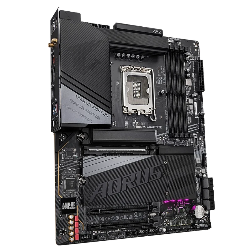 Carte Mère Z790 AORUS ELITE X WIFI7 – Intel 13e/14e Gén., Wi-Fi 7, DDR5, PCIe 5.0 – Image 4
