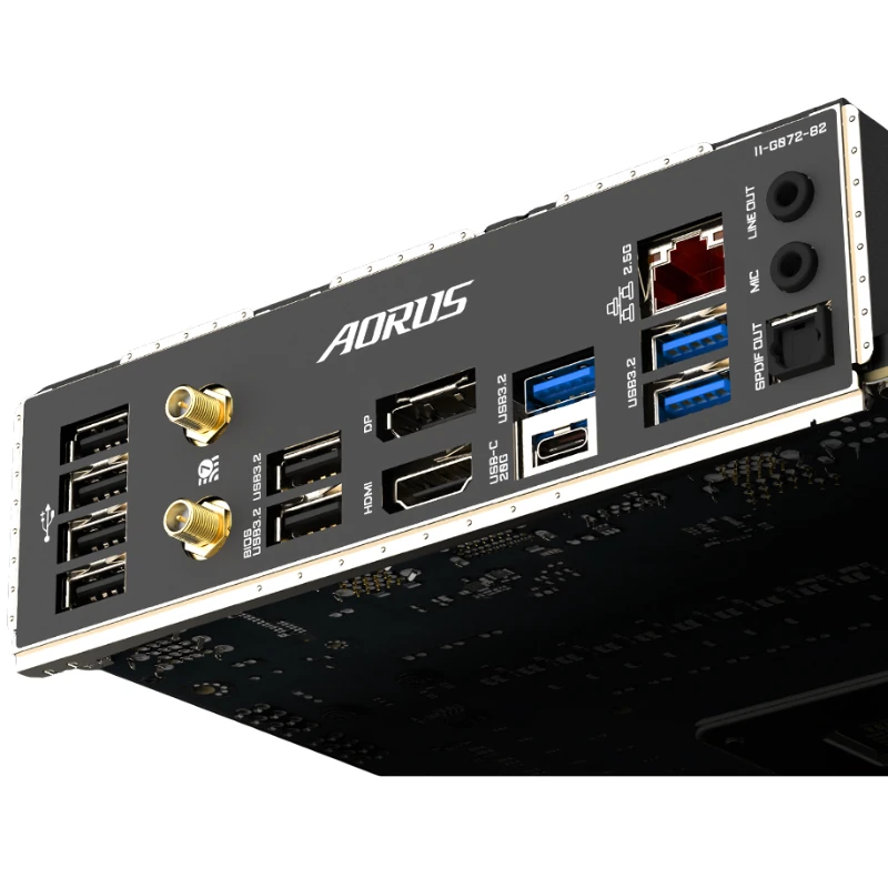 Carte Mère Z790 AORUS ELITE X WIFI7 – Intel 13e/14e Gén., Wi-Fi 7, DDR5, PCIe 5.0 – Image 5