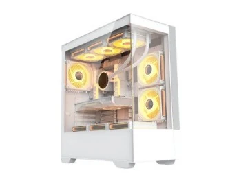 CASE ARES K03 ARGB WHITE + PSU ARES 650W +80 BRONZE