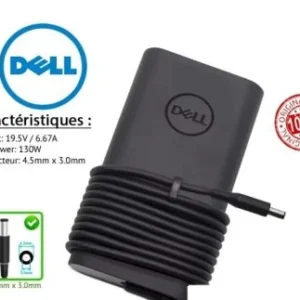 CHARGEUR GAMING DELL ORIGINAL 19.5V 6.7A 130W