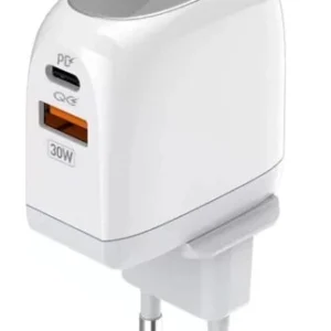CHARGEUR LDNIO 30W A2522C TYPE-C PD+USB QC3.0 +CABLE TYPE C TO TYPE-C AVEC ADAPTATEUR