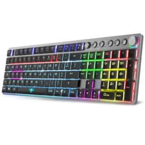 Clavier Gamer Sans Fil SPIRIT OF GAMER XPERT-K1500 – RGB, Bluetooth, Mécanique Low Profile