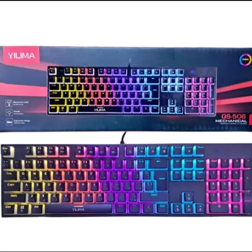 CLAVIER MECANIQUE GAMING RGB QS-506