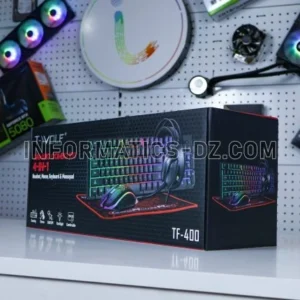 COMBO GAMING T-WOLF TF-400 KEYBOARD + MOUSE + HEADSET + MOUSEPAD