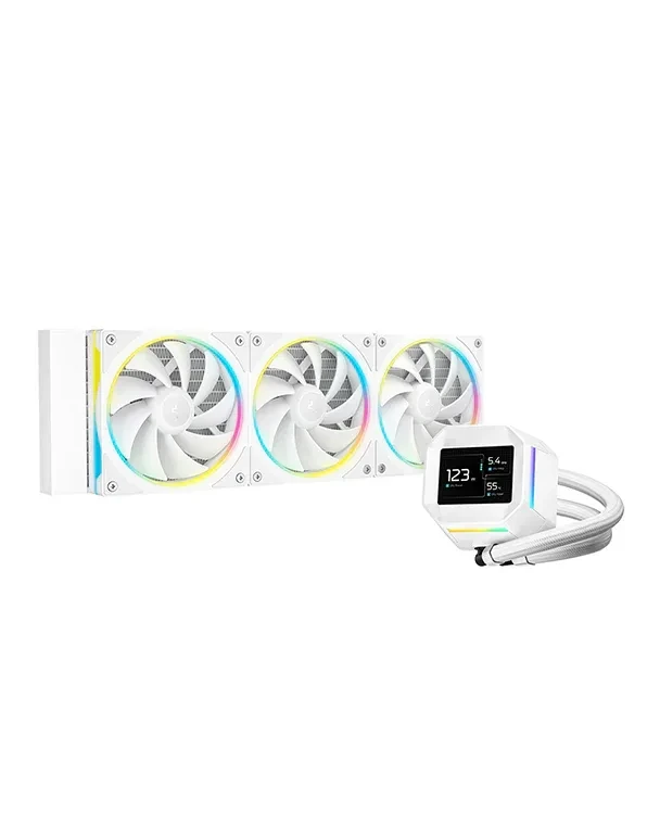 Cooling DeepCool – LM360 Blanc – Image 2