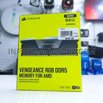 Corsair Vengeance RGB 64GB (2 x 32 GB) 6000MHz FOR AMD