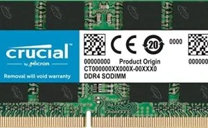 CRUCIAL RAM 4GB 3200MHZ DDR4 laptop