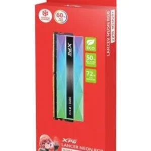 DDR5 16GO 6800MHz CL32 ADATA XPG LANCER NEON RGB (10% POUR CEUX QUI VEULENT L’ACHETER SEULE)