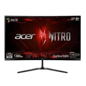 Écran Gaming ACER Nitro ED270U 27" WQHD Incurvé 180Hz 1ms FreeSync Premium HDR10