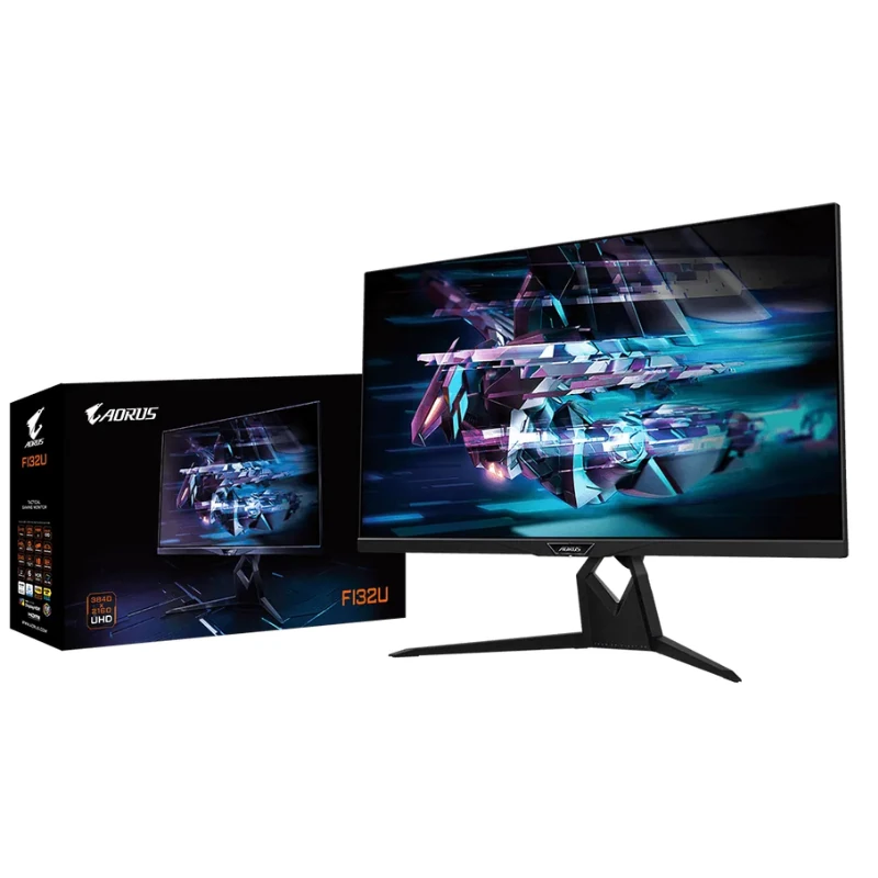 Écran Gaming AORUS FI32U – 31.5", 4K UHD, 144 Hz, HDR400, FreeSync Pro, RGB Fusion – Image 3