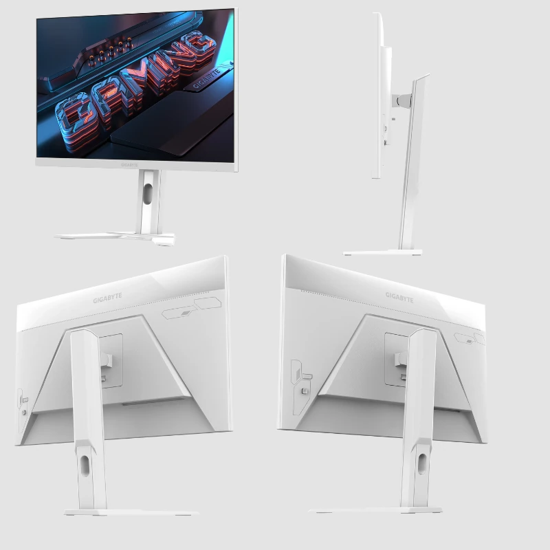Écran Gaming GIGABYTE M27QA ICE – 27", QHD, 180 Hz, HDR400, FreeSync, USB-C, KVM – Image 4