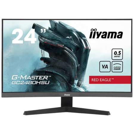 Écran Gaming IIYAMA G-MASTER GC2480HSU-B1 23.6" Full HD 180Hz 0.5ms VA Incurvé FreeSync