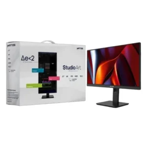 Écran MATASO 27″ StudioArt SA02 Professionnel 4K UHD IPS – Moniteur Pro Ajustable avec Support Ergonomique Design Créatif