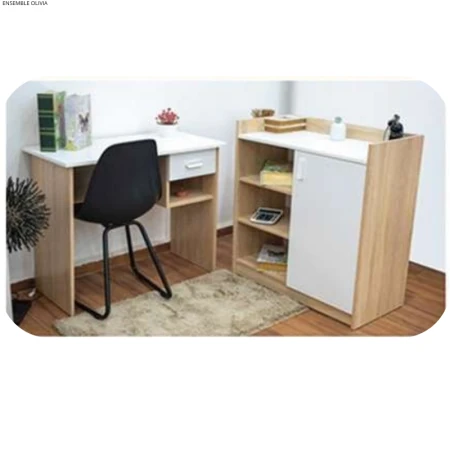 Ensemble Bureau Enfant OLIVIA – Bureau + Armoire + Chaise