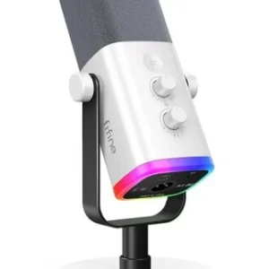 FIFINE AMPLIGAME AM8 TYPE-C / XLR WHITE RGB