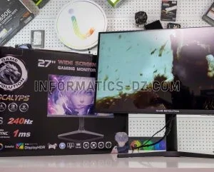 GAME REVOLUTION APOCALYPS 27” 240Hz IPS 2K ROTATIF RGB Gaming Monitor