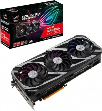 GPU AMD RX 6700XT ASUS ROG STRIX 12GB OC BN ( USED )